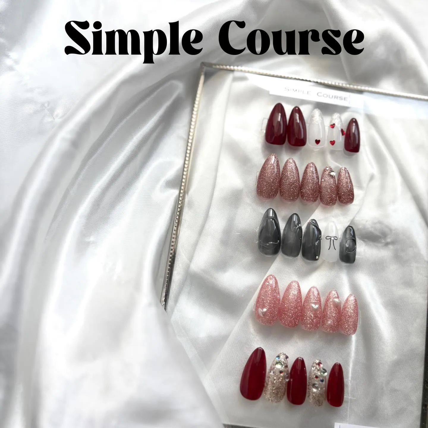 12月定額デザイン🎶Simple  Course🎶